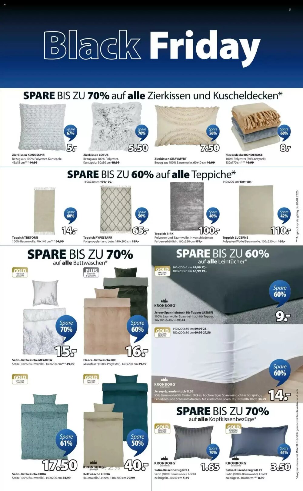 JYSK Flugblatt (ab 24.11.2025) - Angebote und Prospekt - Seite 5