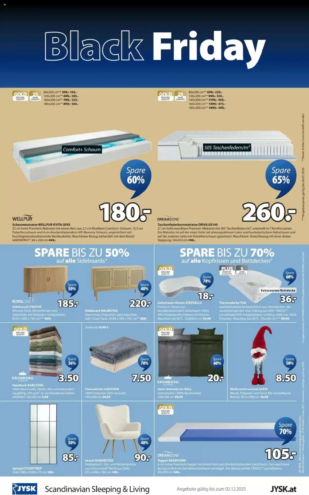 JYSK Flugblatt (ab 24.11.2025) - Angebote und Prospekt - Seite 8