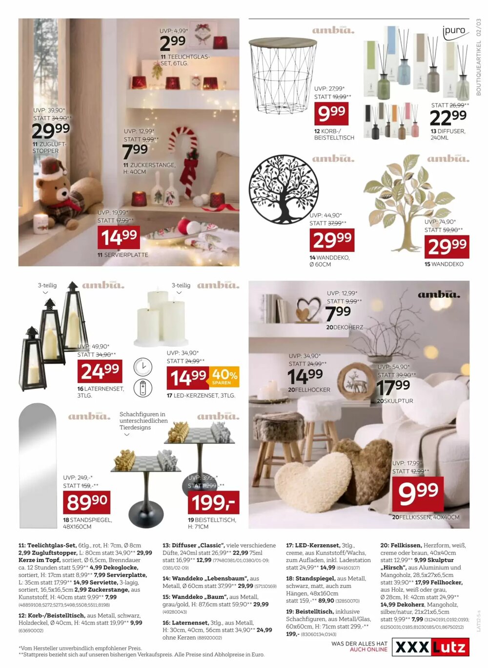 XXXLutz Flugblatt (ab 25.11.2025) - Angebote und Prospekt - Seite 3