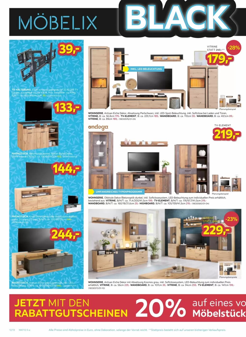 Möbelix Flugblatt (ab 25.11.2025) - Angebote und Prospekt - Seite 12