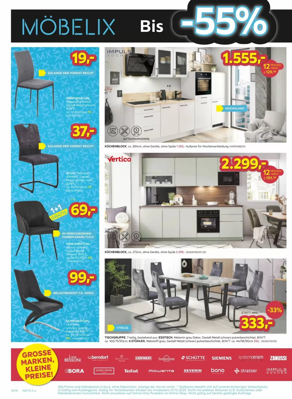 Möbelix Flugblatt (ab 25.11.2025) - Angebote und Prospekt - Seite 18
