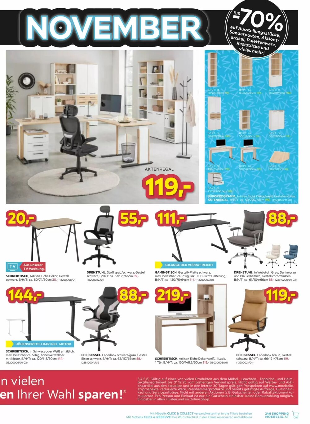 Möbelix Flugblatt (ab 25.11.2025) - Angebote und Prospekt - Seite 23