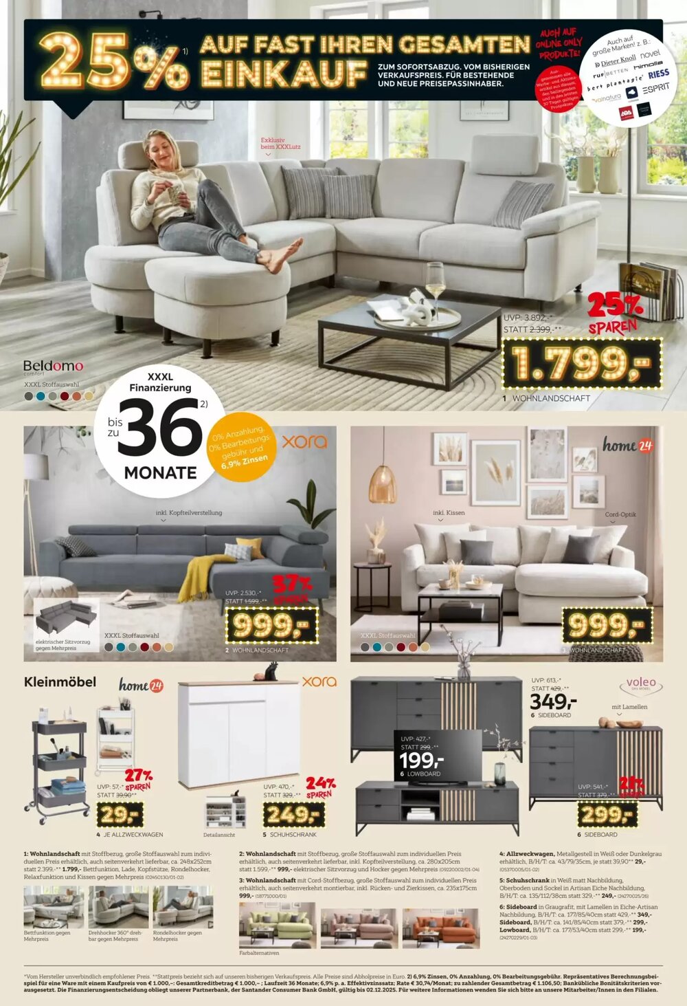 XXXLutz Flugblatt (ab 25.11.2025) - Angebote und Prospekt - Seite 2