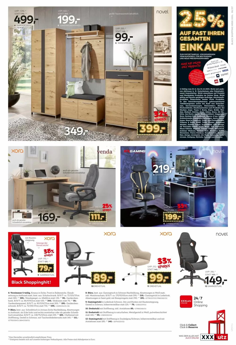 XXXLutz Flugblatt (ab 25.11.2025) - Angebote und Prospekt - Seite 7