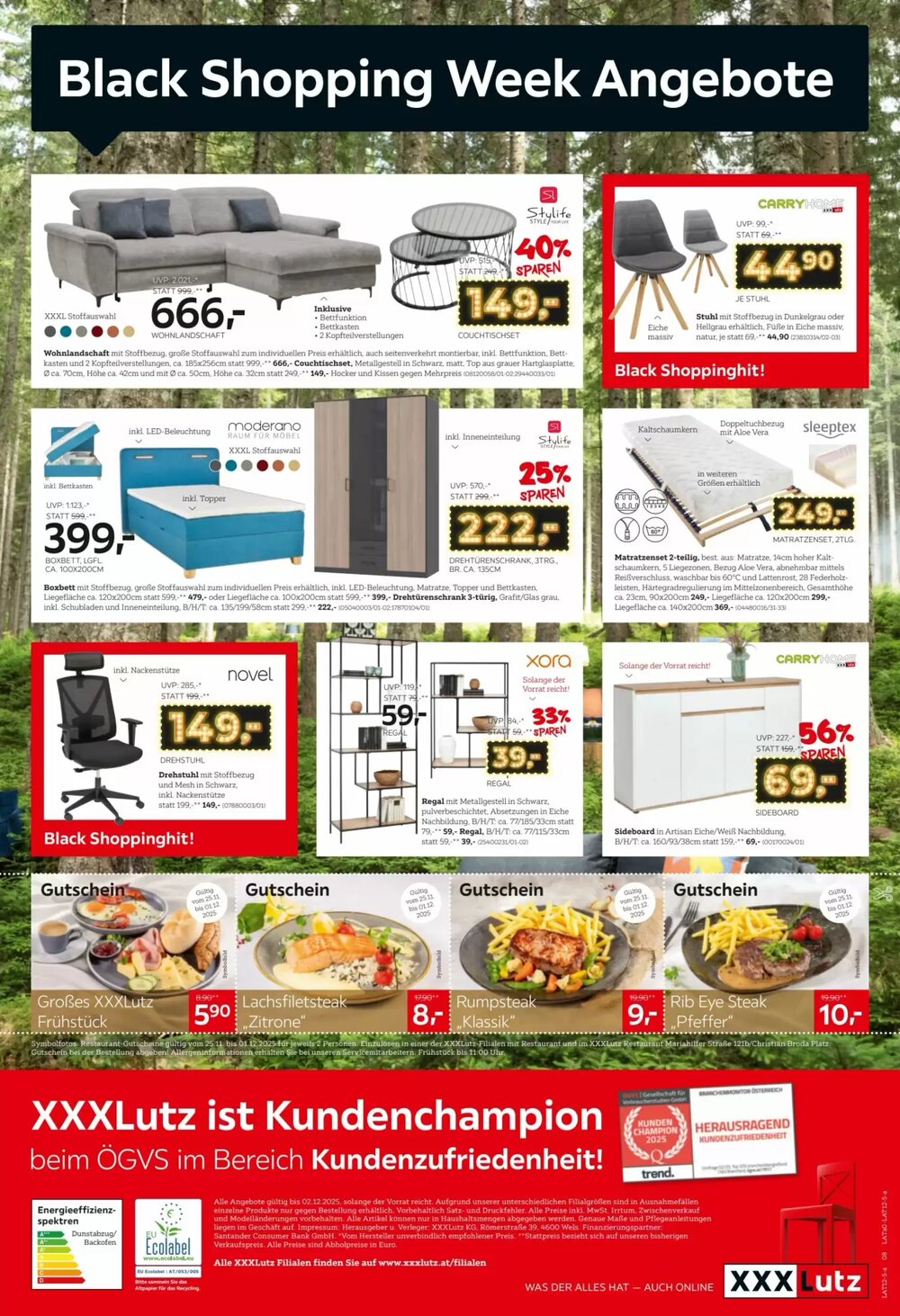 XXXLutz Flugblatt (ab 25.11.2025) - Angebote und Prospekt - Seite 8