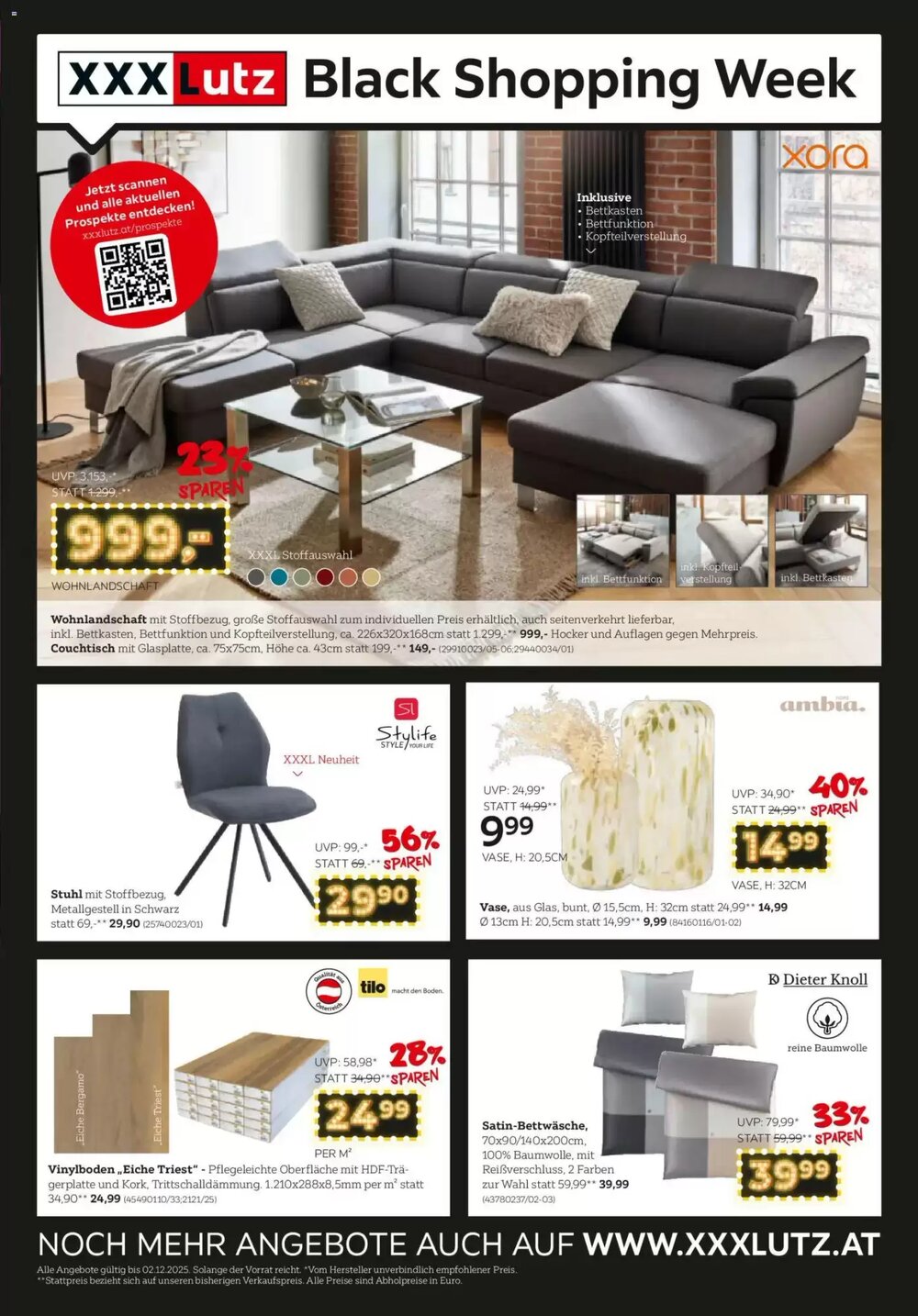 XXXLutz Flugblatt (ab 25.11.2025) - Angebote und Prospekt - Seite 1