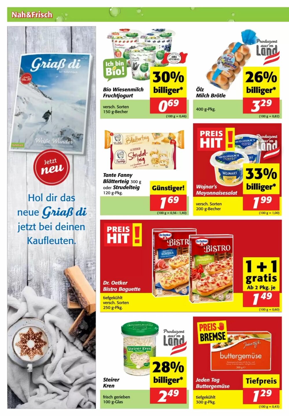 Nah&Frisch Flugblatt (ab 26.11.2025) - Angebote und Prospekt - Seite 2