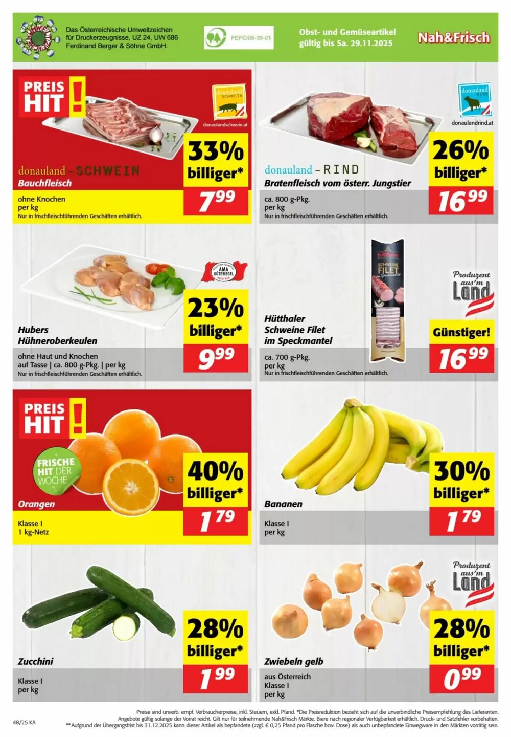 Nah&Frisch Flugblatt (ab 26.11.2025) - Angebote und Prospekt - Seite 8