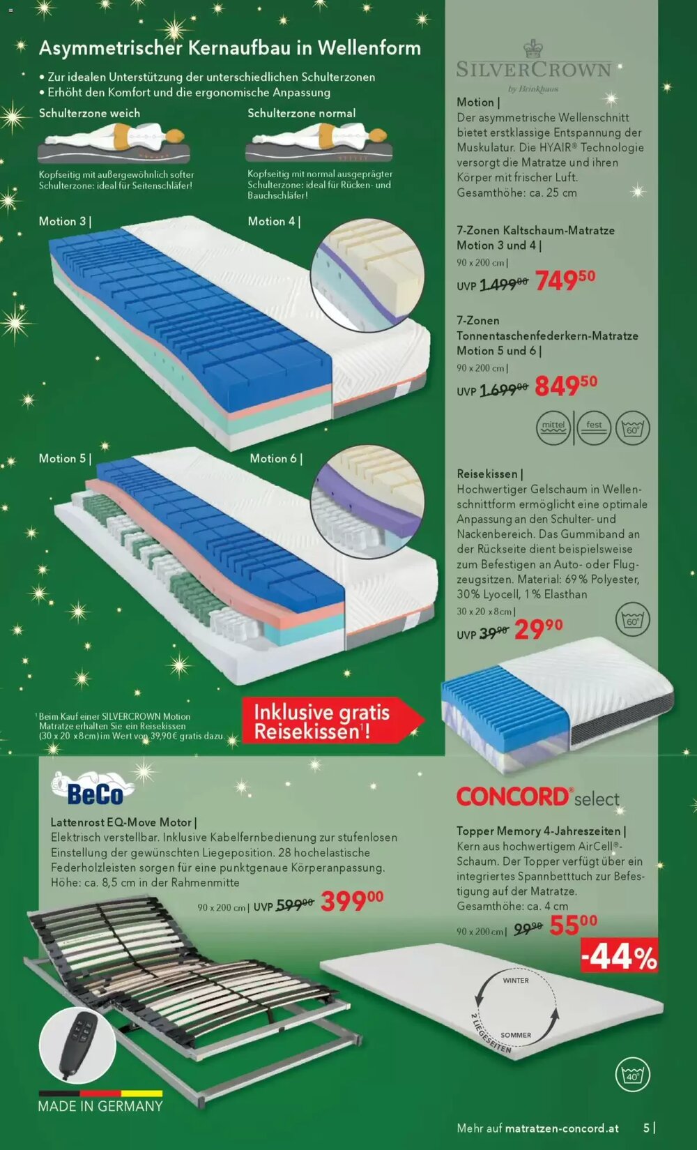 Matratzen Concord Flugblatt (ab 26.11.2025) - Angebote und Prospekt - Seite 5