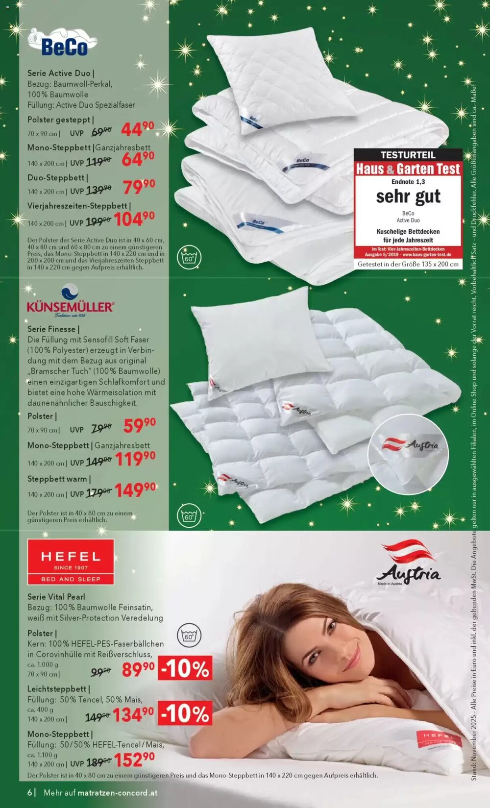 Matratzen Concord Flugblatt (ab 26.11.2025) - Angebote und Prospekt - Seite 6
