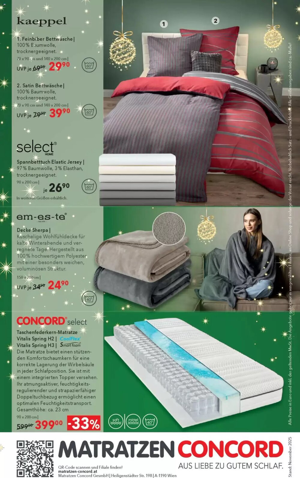 Matratzen Concord Flugblatt (ab 26.11.2025) - Angebote und Prospekt - Seite 8