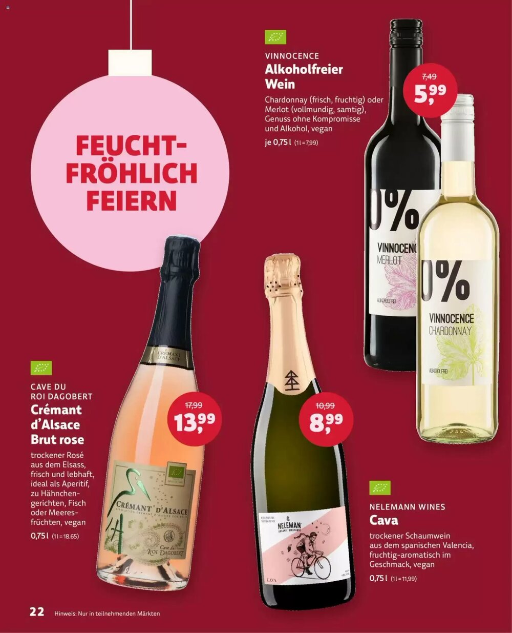 Denn's Biomarkt Flugblatt (ab 26.11.2025) - Angebote und Prospekt - Seite 22
