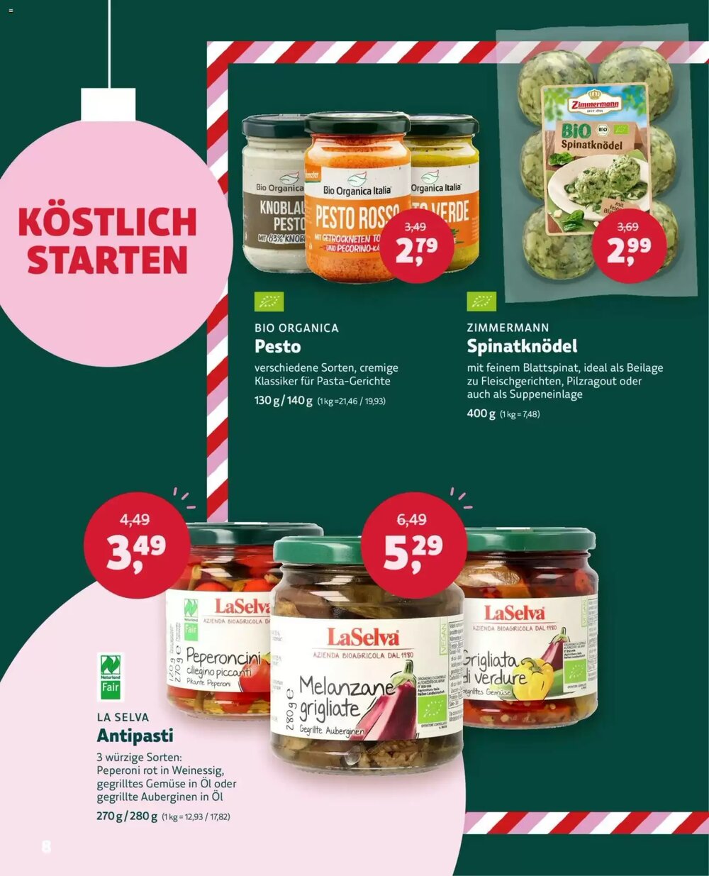 Denn's Biomarkt Flugblatt (ab 26.11.2025) - Angebote und Prospekt - Seite 8