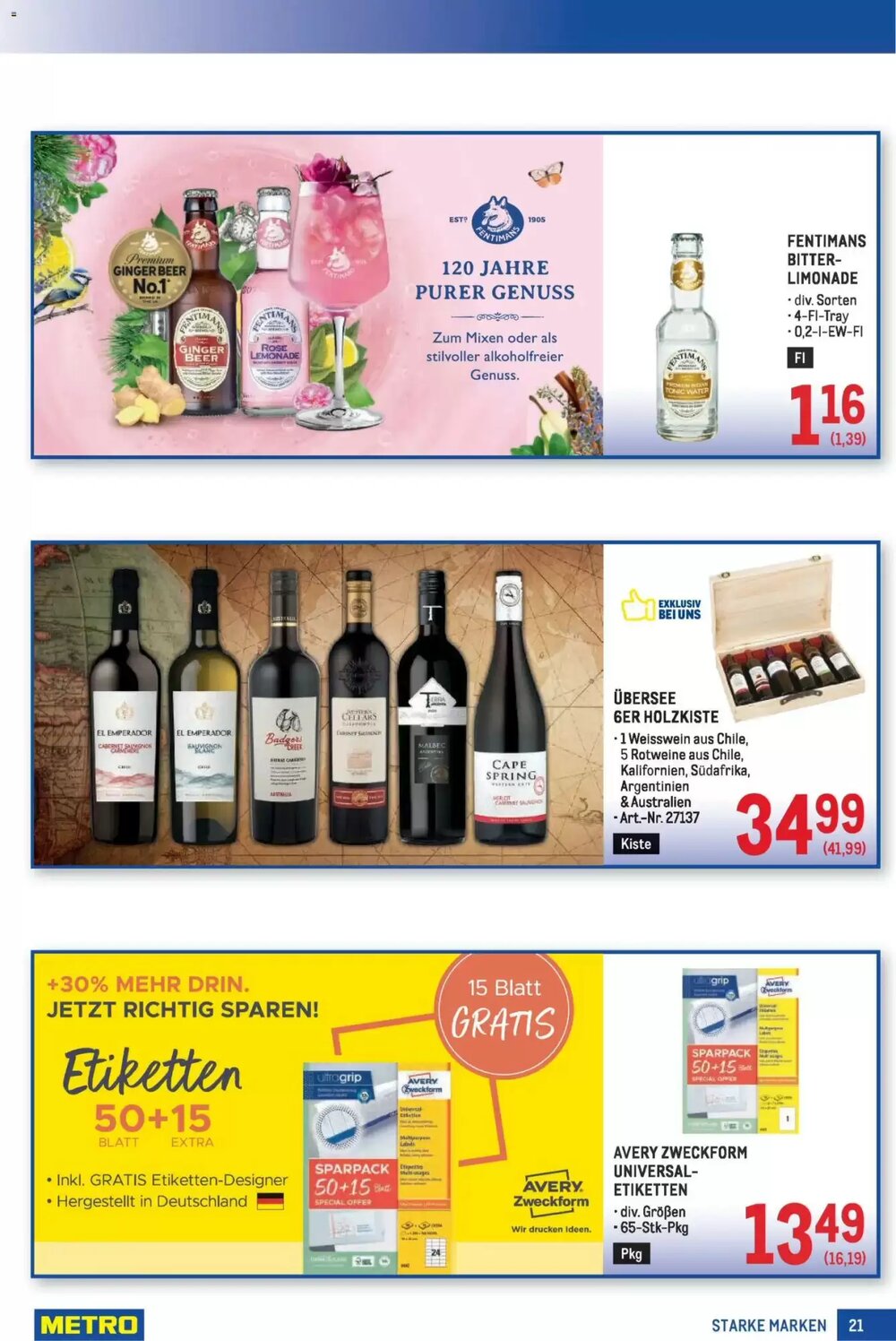 Metro Flugblatt (ab 27.11.2025) - Angebote und Prospekt - Seite 21