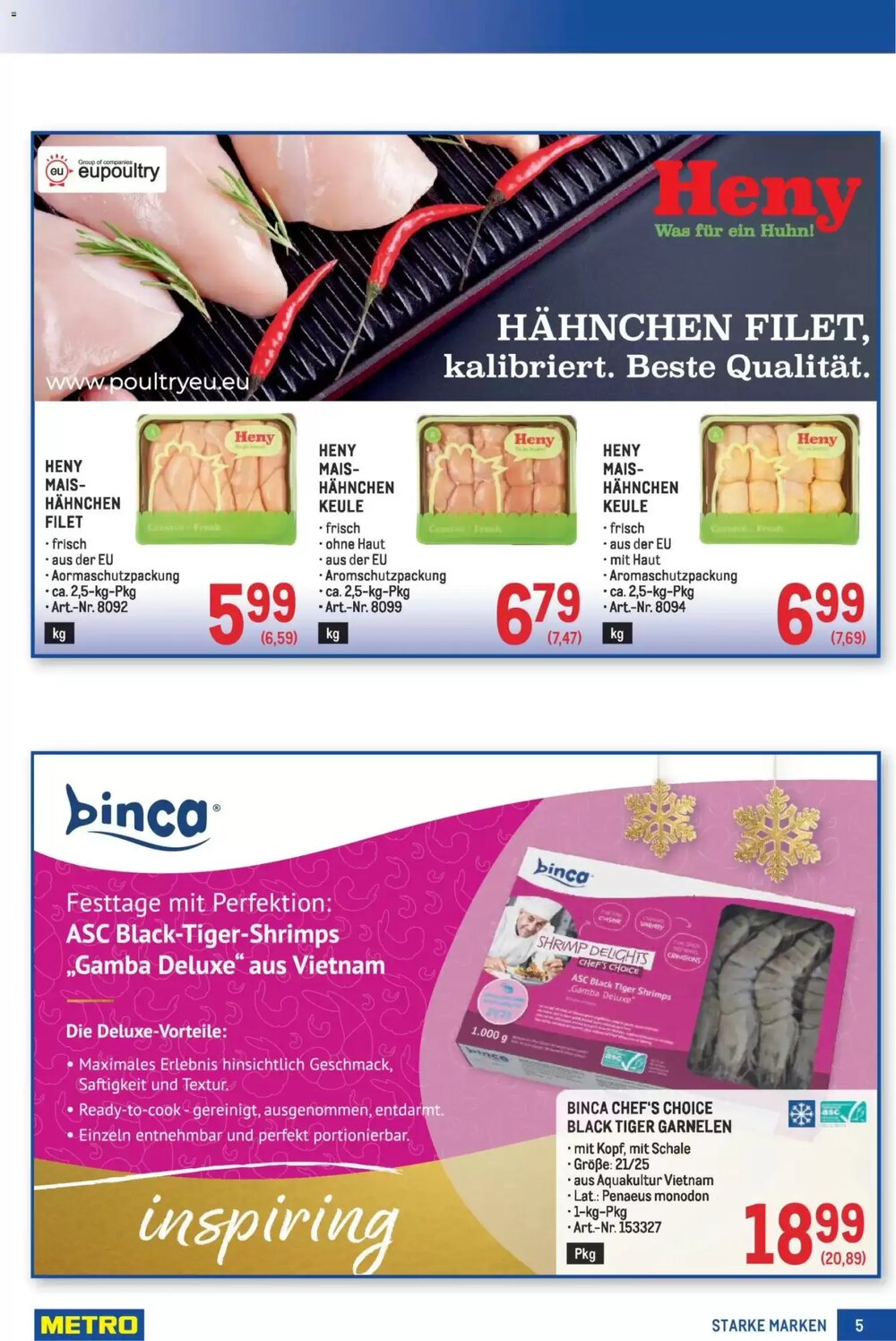 Metro Flugblatt (ab 27.11.2025) - Angebote und Prospekt - Seite 5