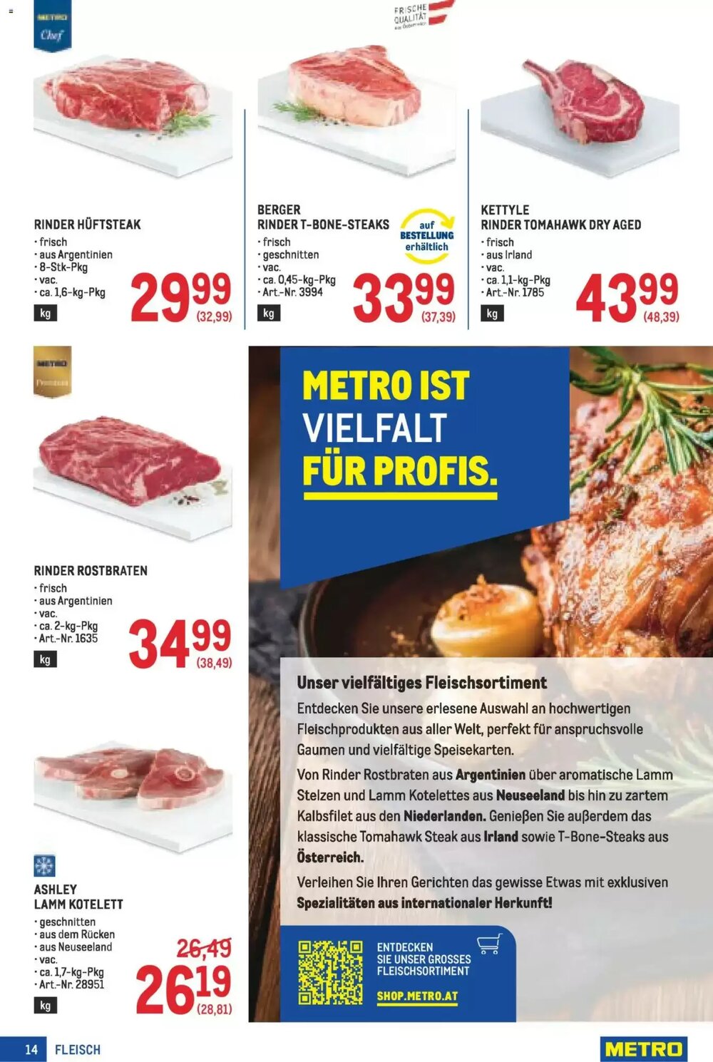 Metro Flugblatt (ab 27.11.2025) - Angebote und Prospekt - Seite 14