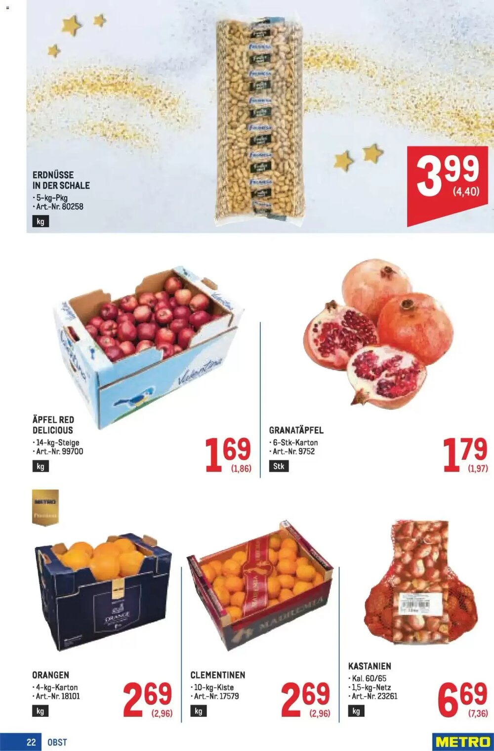 Metro Flugblatt (ab 27.11.2025) - Angebote und Prospekt - Seite 22