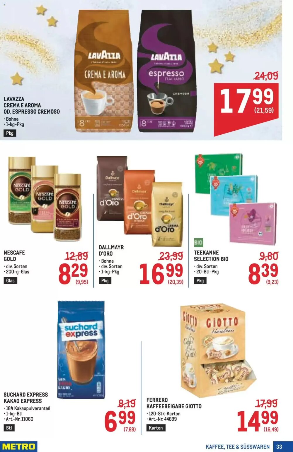 Metro Flugblatt (ab 27.11.2025) - Angebote und Prospekt - Seite 33