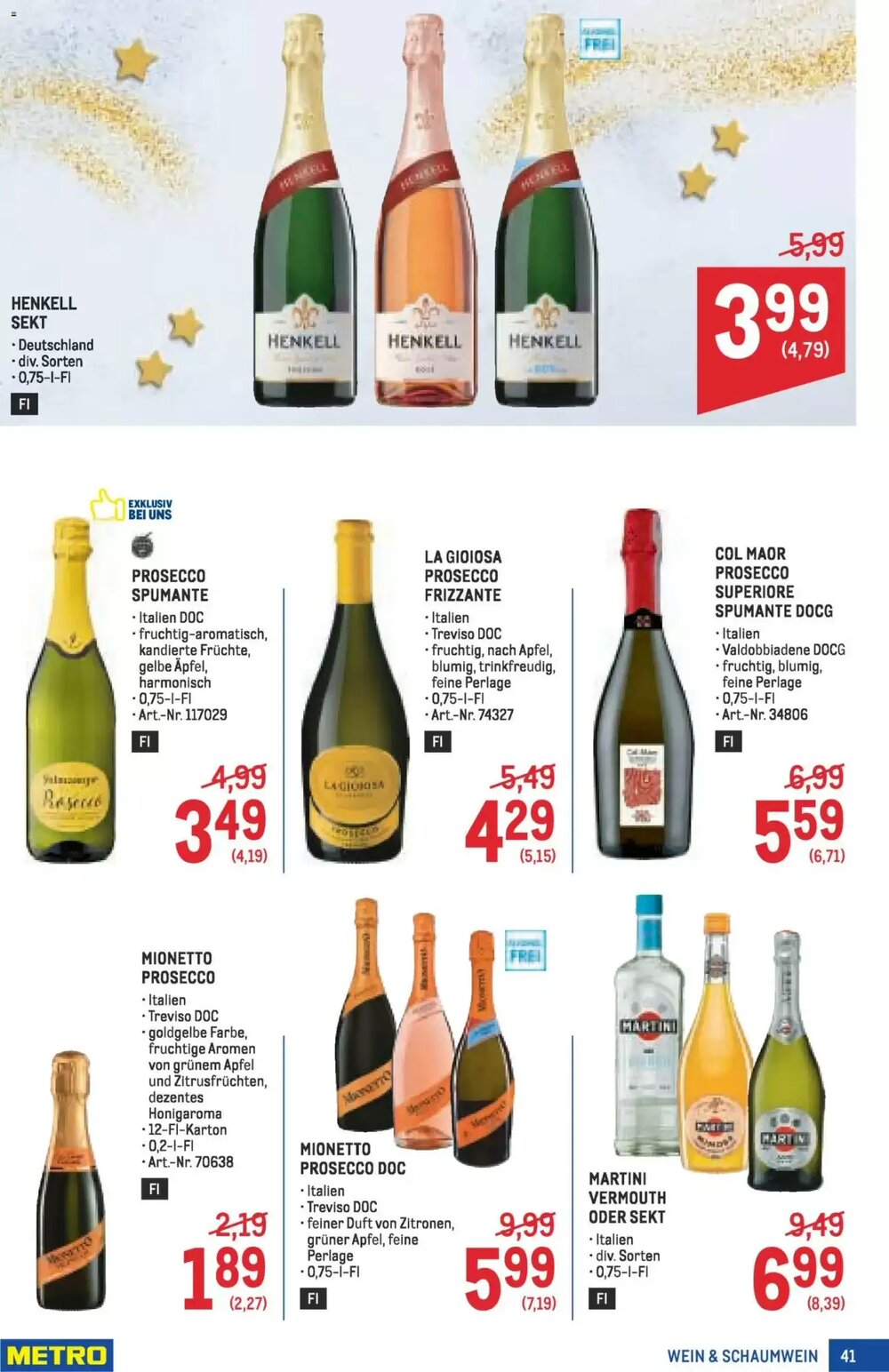 Metro Flugblatt (ab 27.11.2025) - Angebote und Prospekt - Seite 41