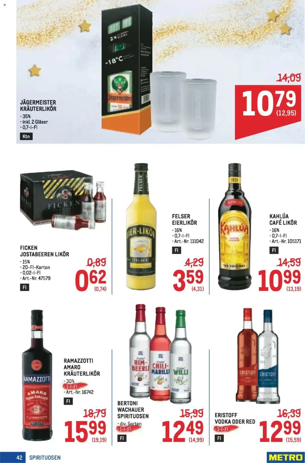 Metro Flugblatt (ab 27.11.2025) - Angebote und Prospekt - Seite 42