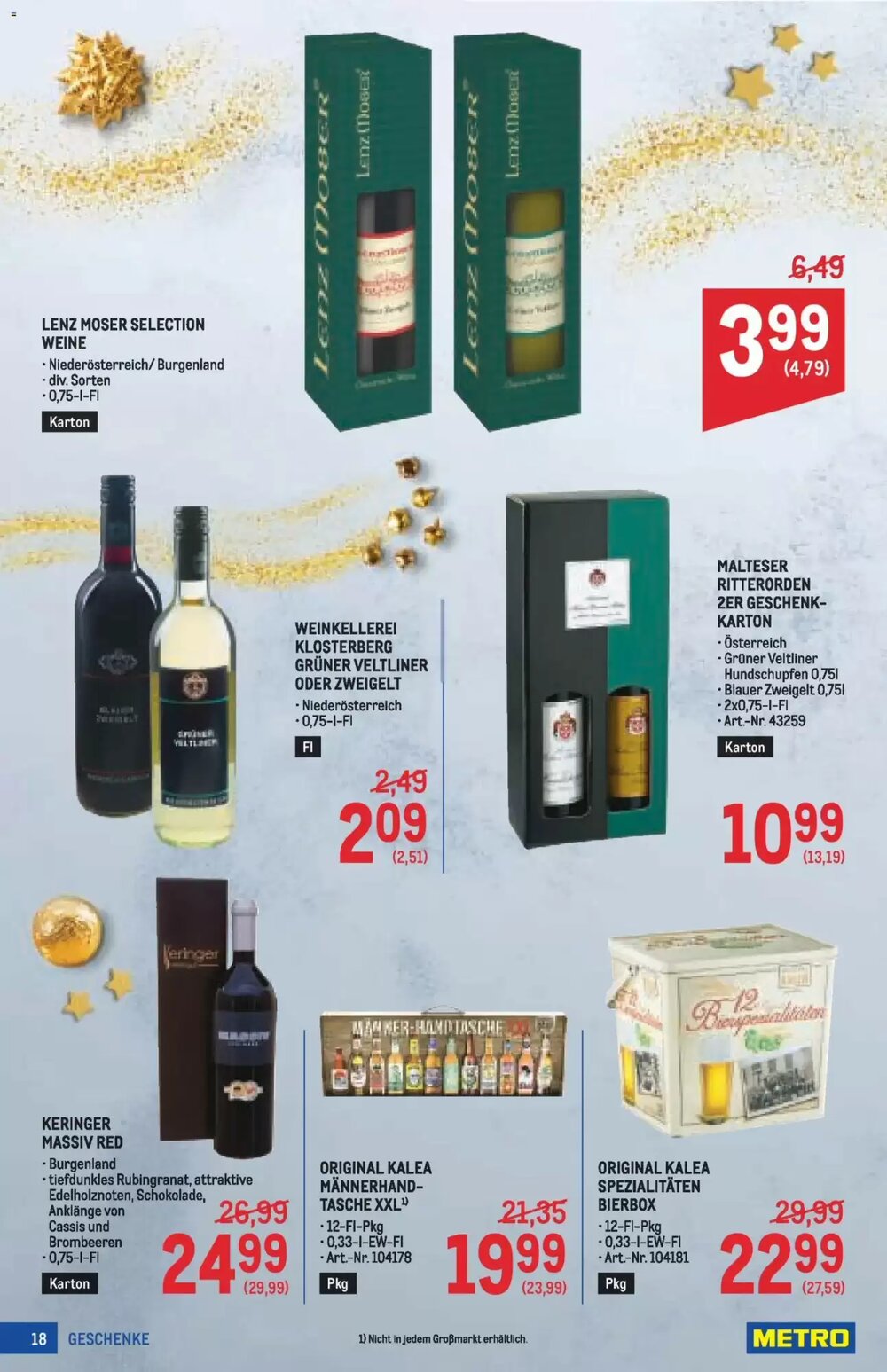 Metro Flugblatt (ab 27.11.2025) - Angebote und Prospekt - Seite 18