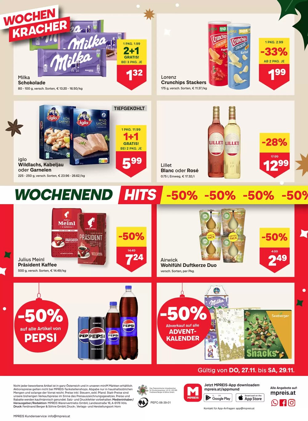 MPreis Flugblatt (ab 27.11.2025) - Angebote und Prospekt - Seite 12