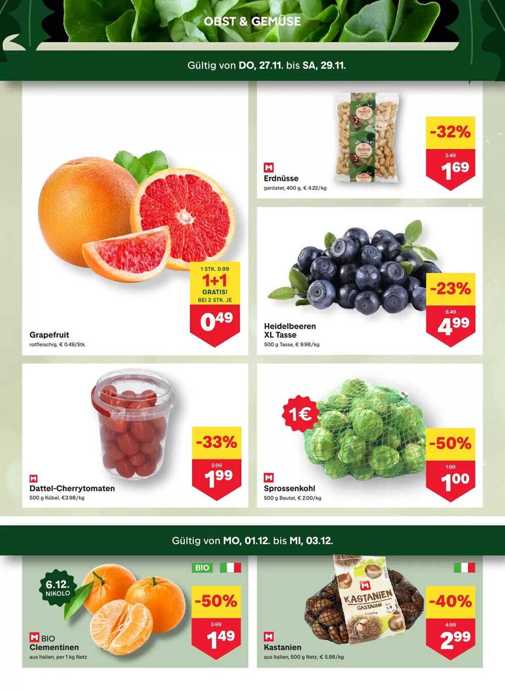 MPreis Flugblatt (ab 27.11.2025) - Angebote und Prospekt - Seite 2