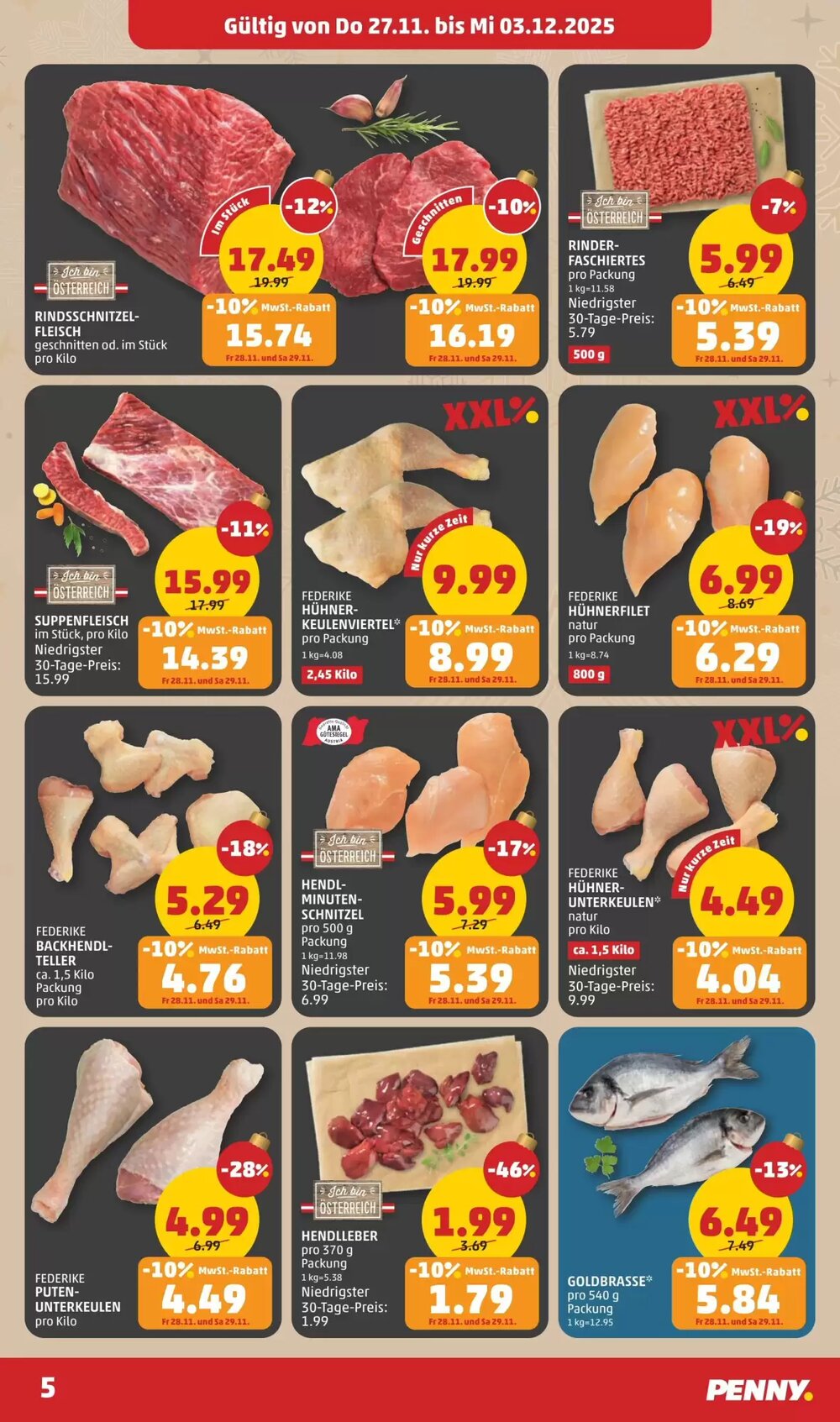 PENNY Flugblatt (ab 27.11.2025) - Angebote und Prospekt - Seite 5