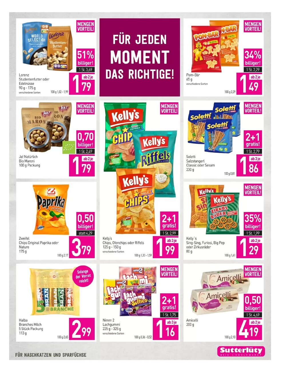 Sutterlüty Flugblatt (ab 27.11.2025) - Angebote und Prospekt - Seite 17