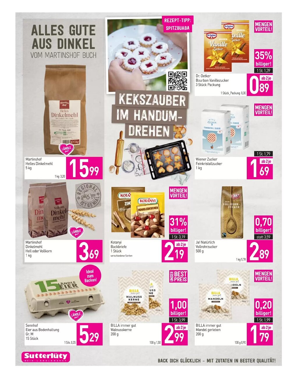 Sutterlüty Flugblatt (ab 27.11.2025) - Angebote und Prospekt - Seite 18