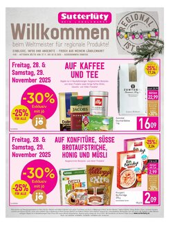 Sutterlüty Flugblatt (ab 27.11.2025) - Angebote und Prospekt