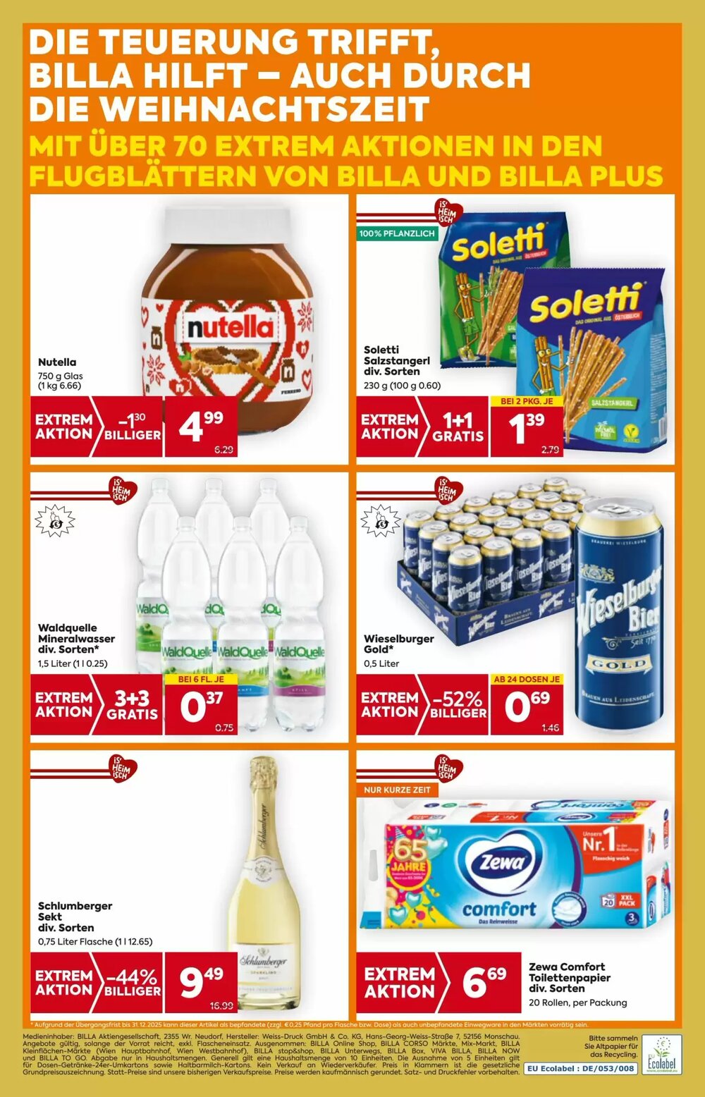 Billa Flugblatt (ab 27.11.2025) - Angebote und Prospekt - Seite 20