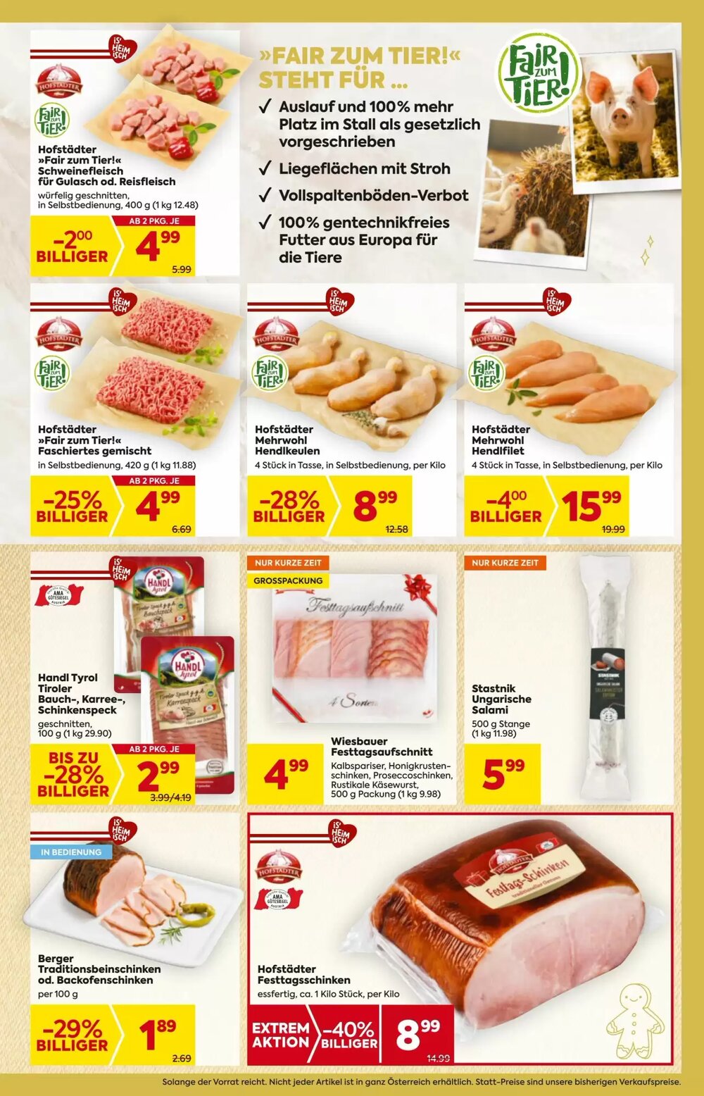 Billa Flugblatt (ab 27.11.2025) - Angebote und Prospekt - Seite 9