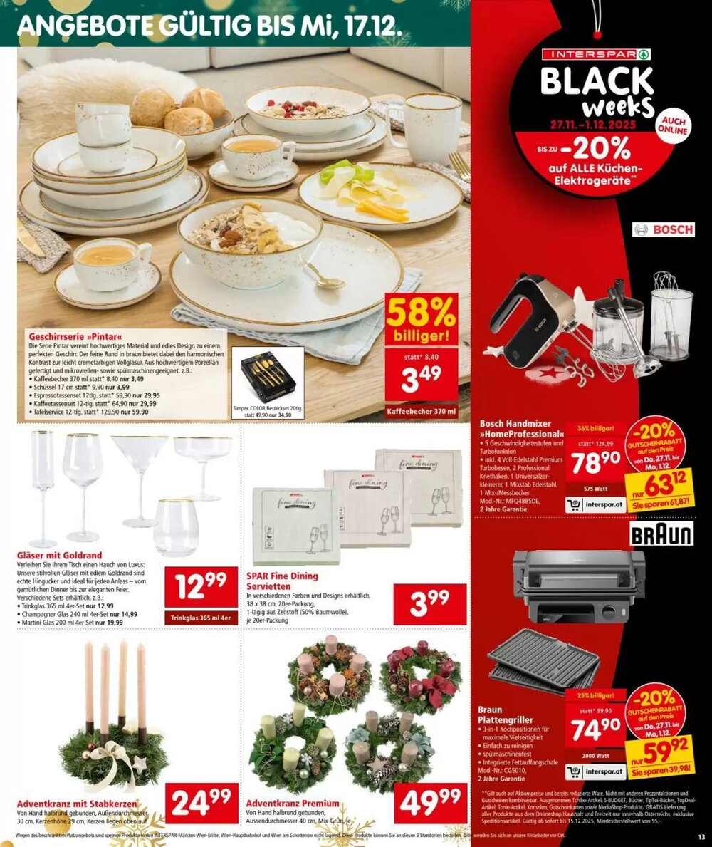 Interspar Flugblatt (ab 27.11.2025) - Angebote und Prospekt - Seite 13