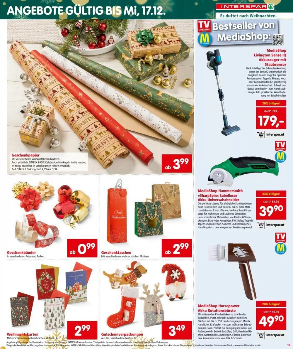 Interspar Flugblatt (ab 27.11.2025) - Angebote und Prospekt - Seite 15