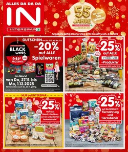 Interspar Flugblatt (ab 27.11.2025) - Angebote und Prospekt