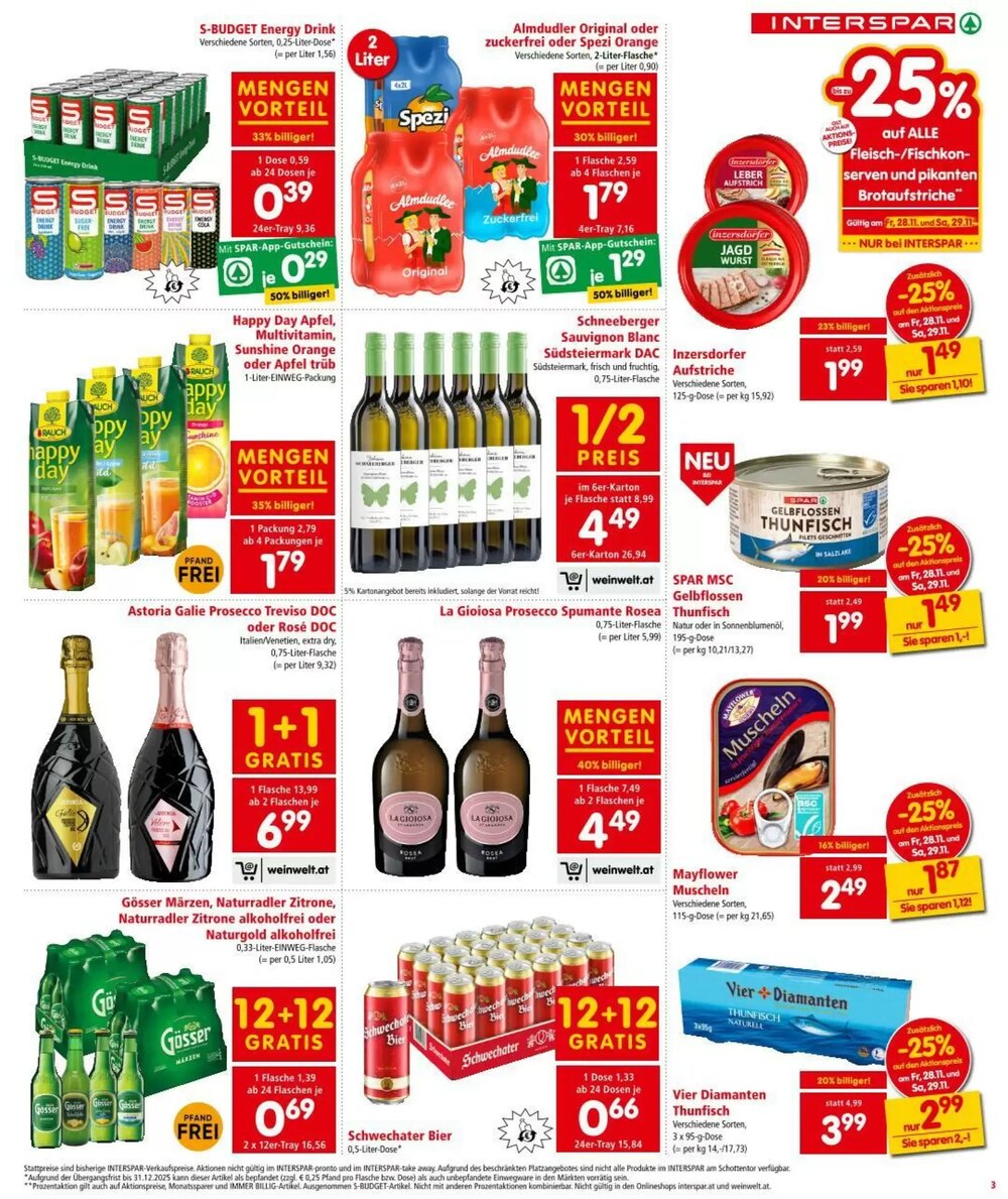 Interspar Flugblatt (ab 27.11.2025) - Angebote und Prospekt - Seite 3