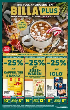 Billa Flugblatt (ab 27.11.2025) - Angebote und Prospekt