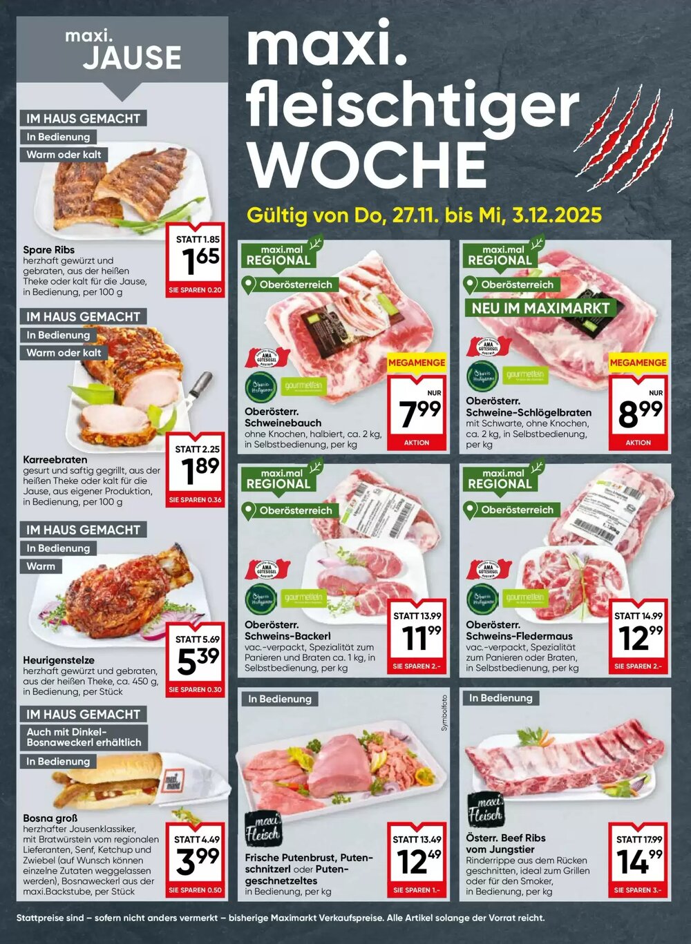 Maximarkt Flugblatt (ab 27.11.2025) - Angebote und Prospekt - Seite 2