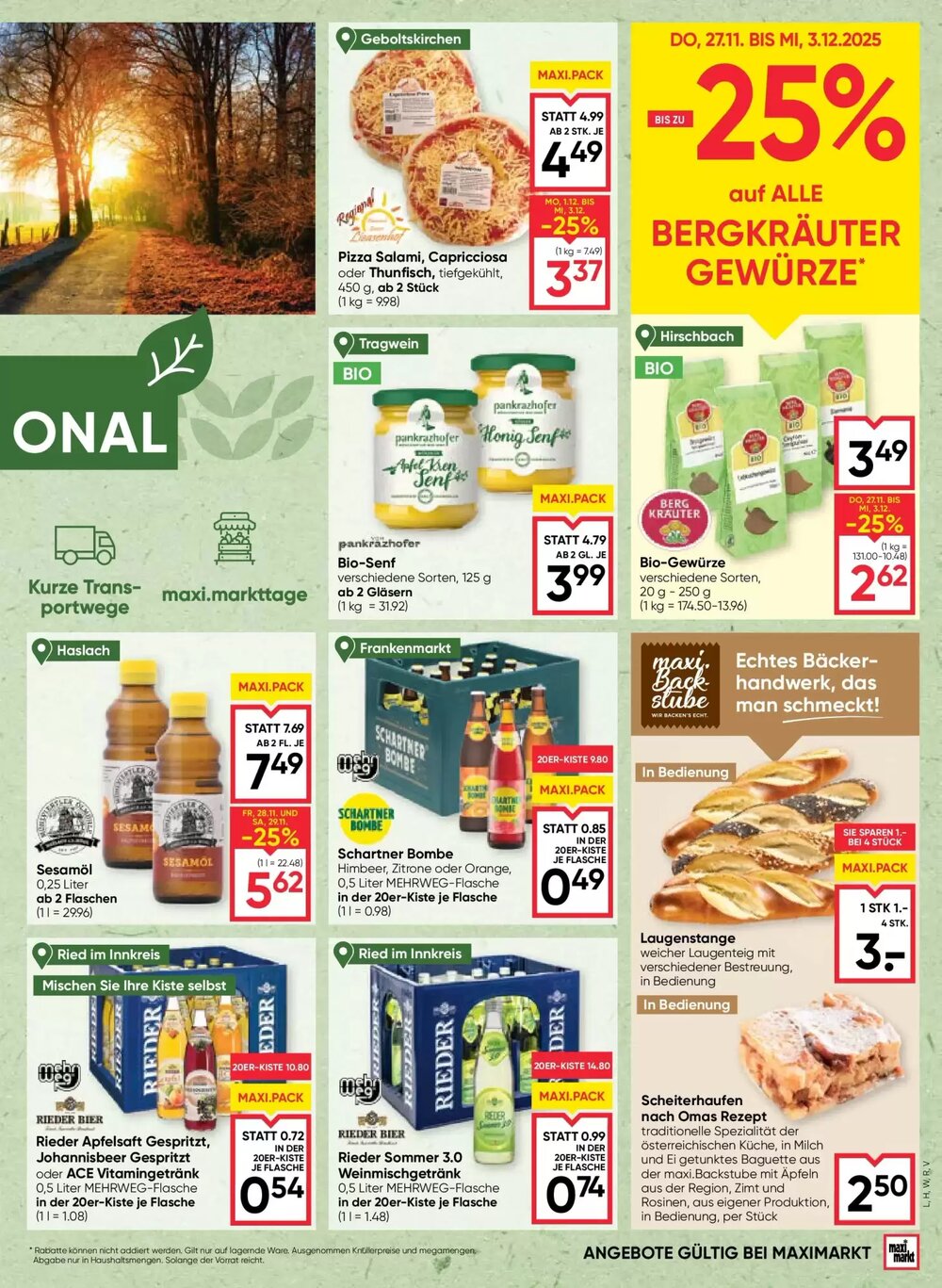 Maximarkt Flugblatt (ab 27.11.2025) - Angebote und Prospekt - Seite 9