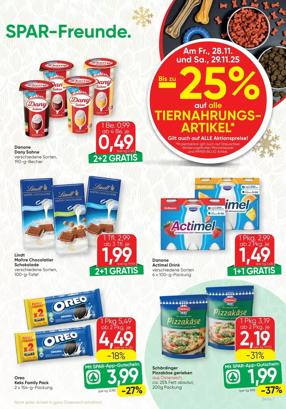 SPAR Gourmet Flugblatt (ab 27.11.2025) - Angebote und Prospekt - Seite 7