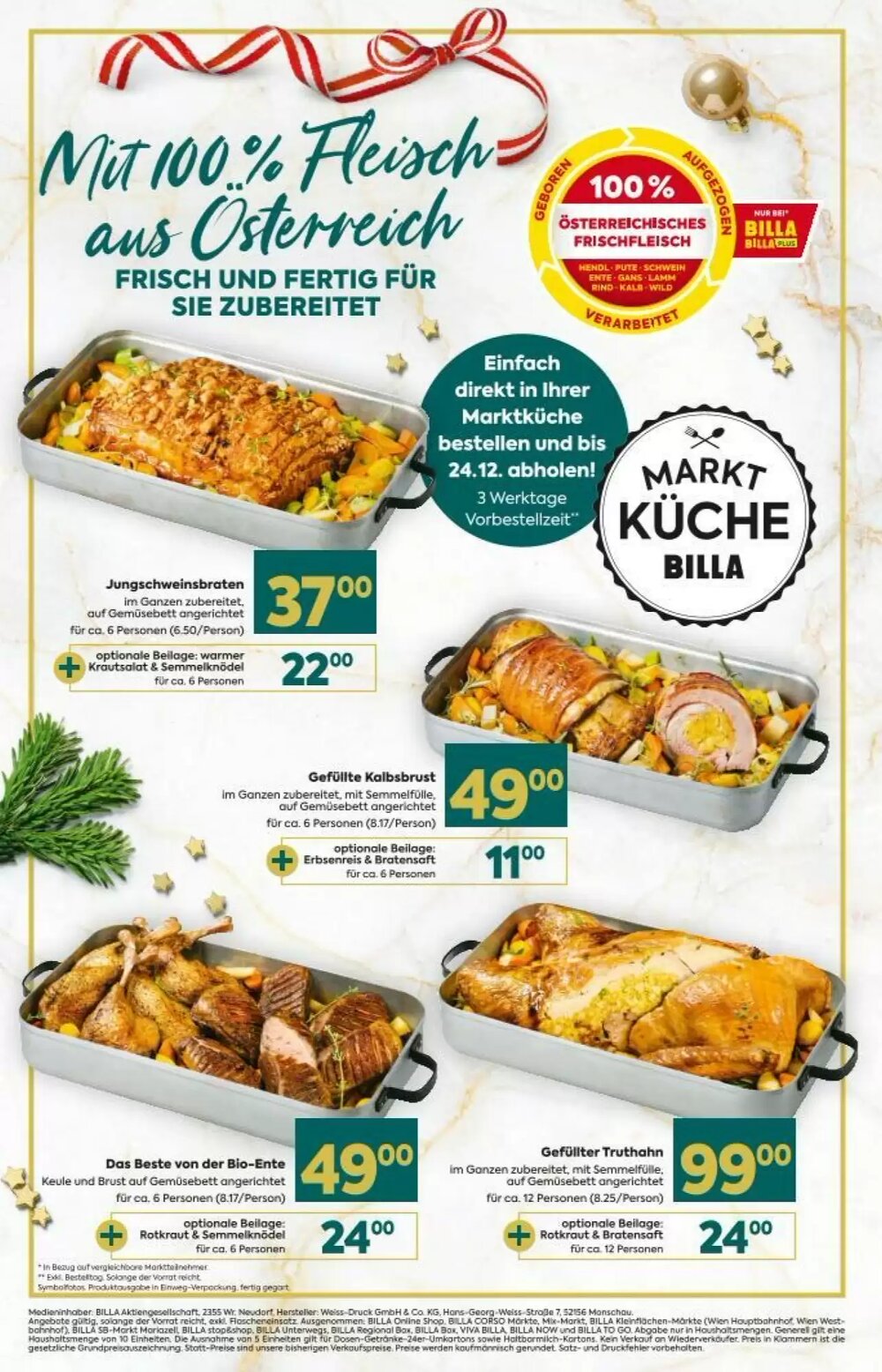 Billa Flugblatt (ab 27.11.2025) - Angebote und Prospekt - Seite 28