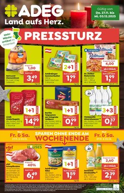 ADEG Flugblatt (ab 27.11.2025) - Angebote und Prospekt