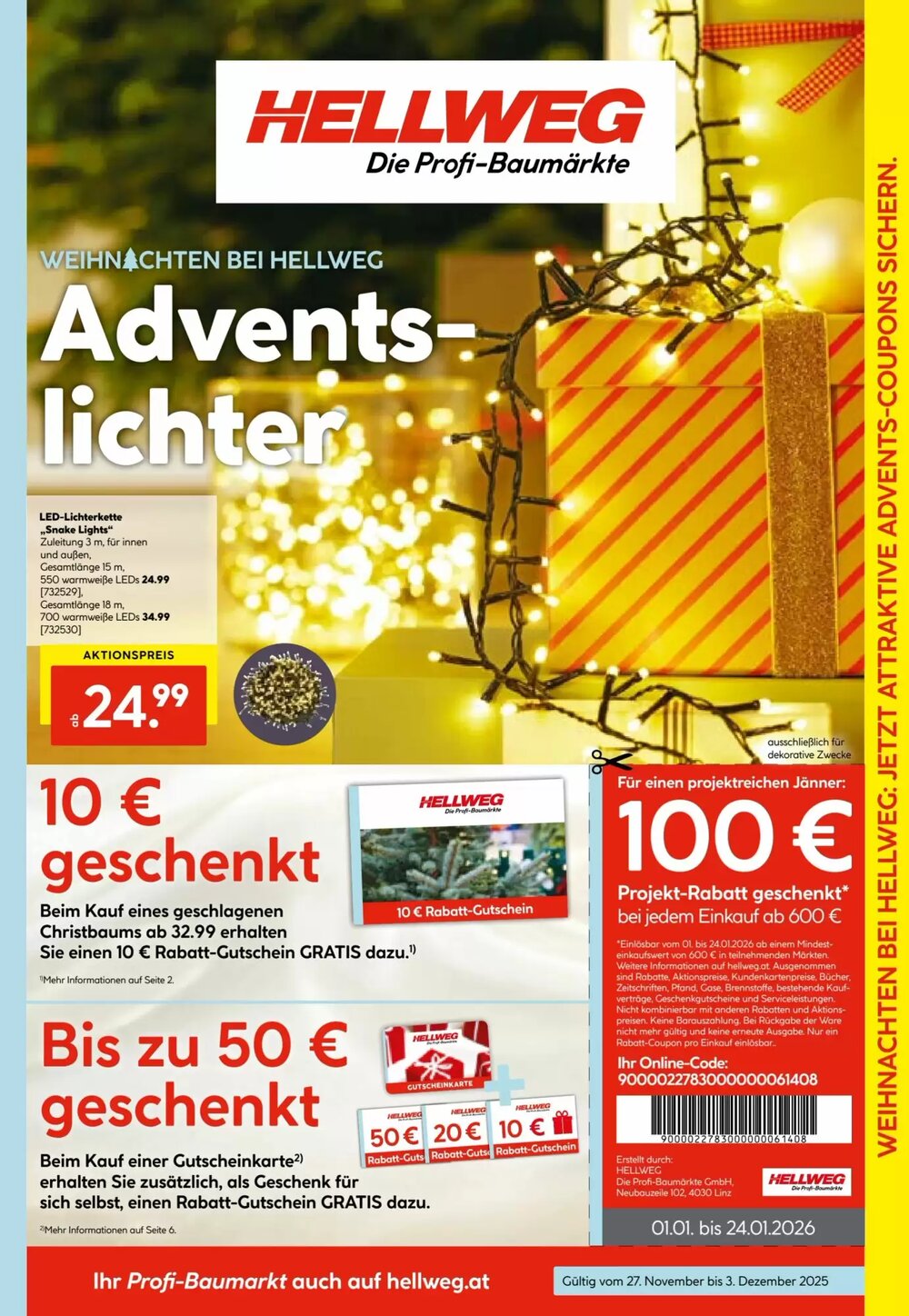 Hellweg Flugblatt (ab 27.11.2025) - Angebote und Prospekt - Seite 9