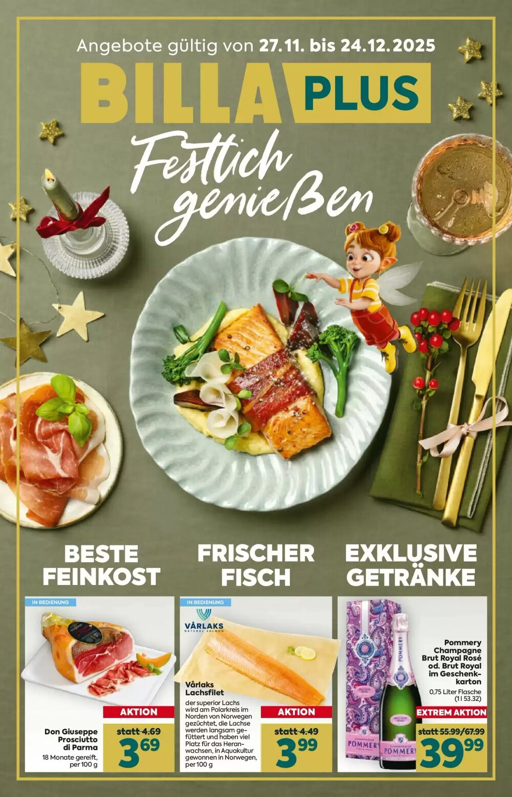 Billa Flugblatt (ab 27.11.2025) - Angebote und Prospekt - Seite 1