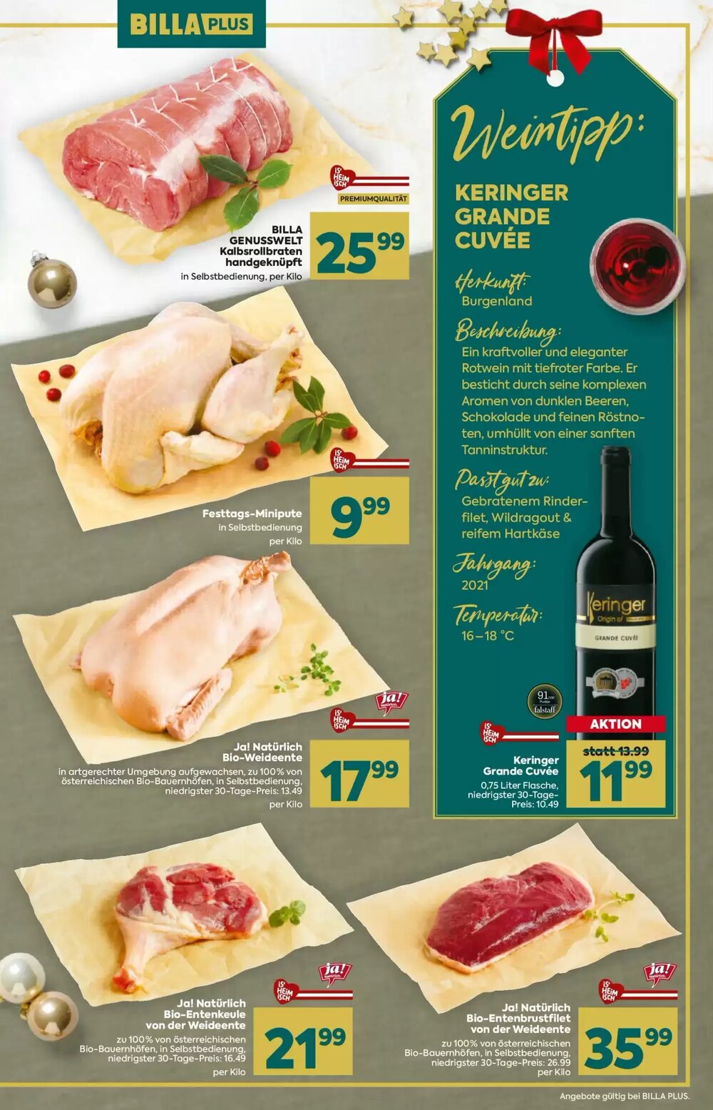 Billa Flugblatt (ab 27.11.2025) - Angebote und Prospekt - Seite 3