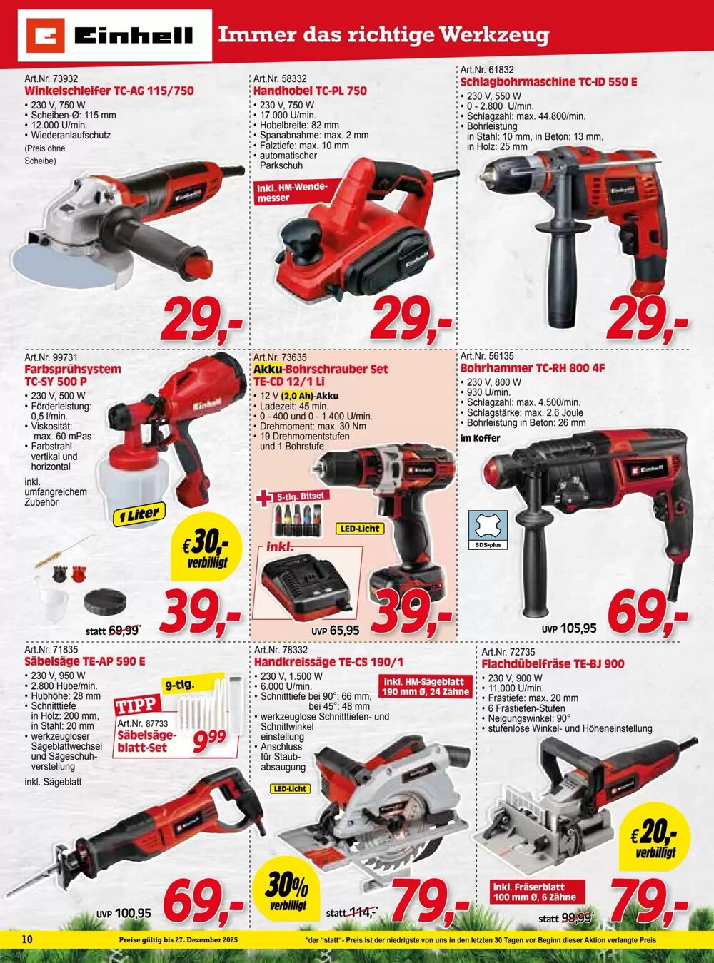 Zgonc Flugblatt (ab 27.11.2025) - Angebote und Prospekt - Seite 10