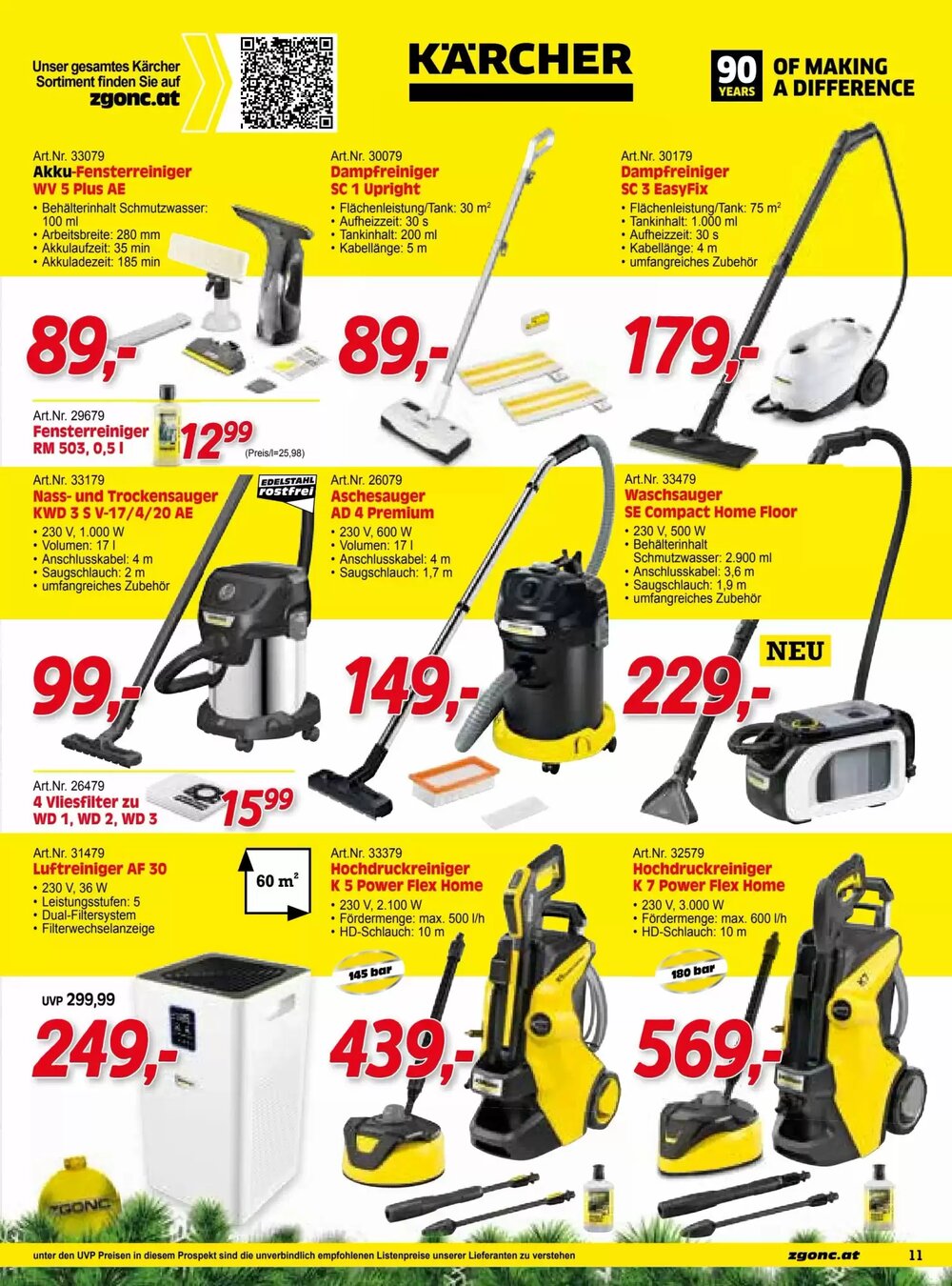 Zgonc Flugblatt (ab 27.11.2025) - Angebote und Prospekt - Seite 11