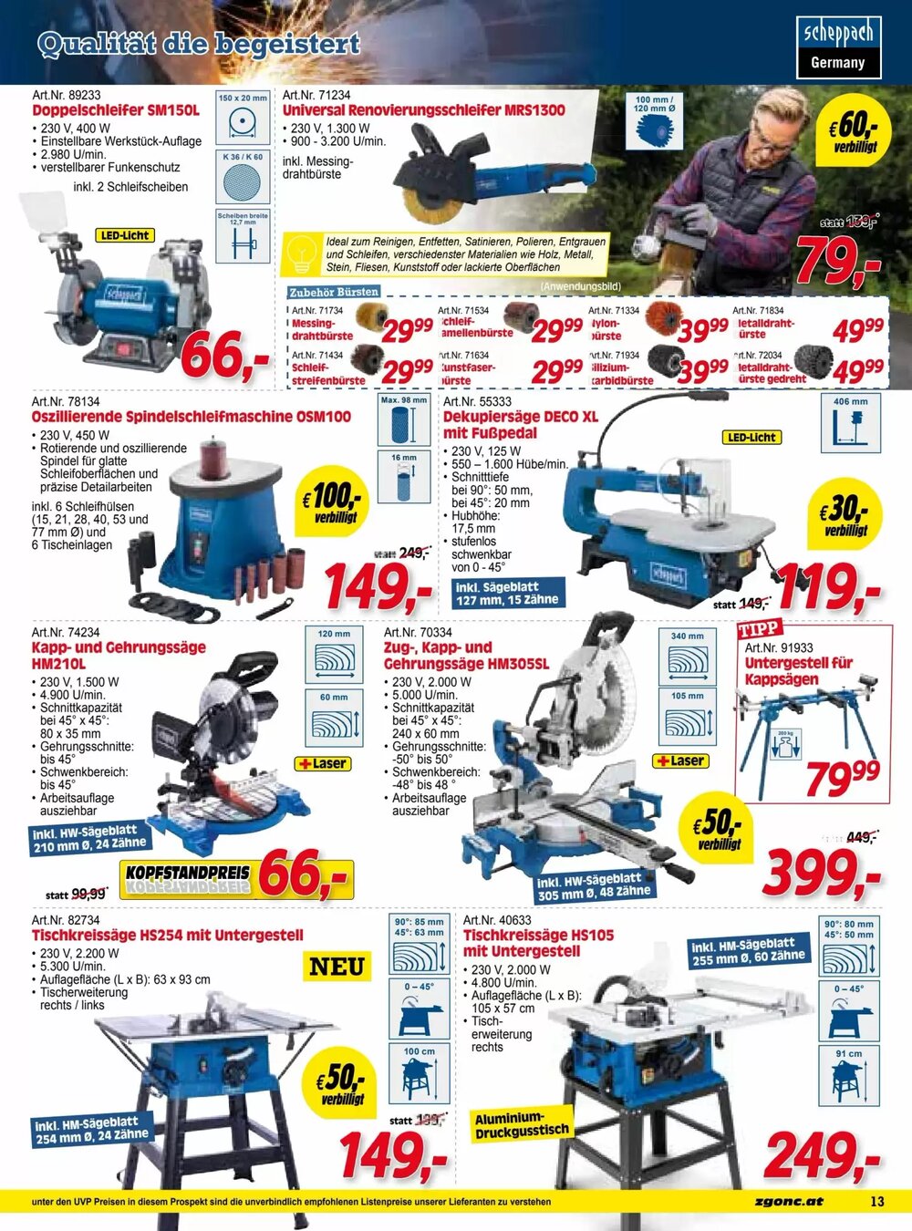 Zgonc Flugblatt (ab 27.11.2025) - Angebote und Prospekt - Seite 13