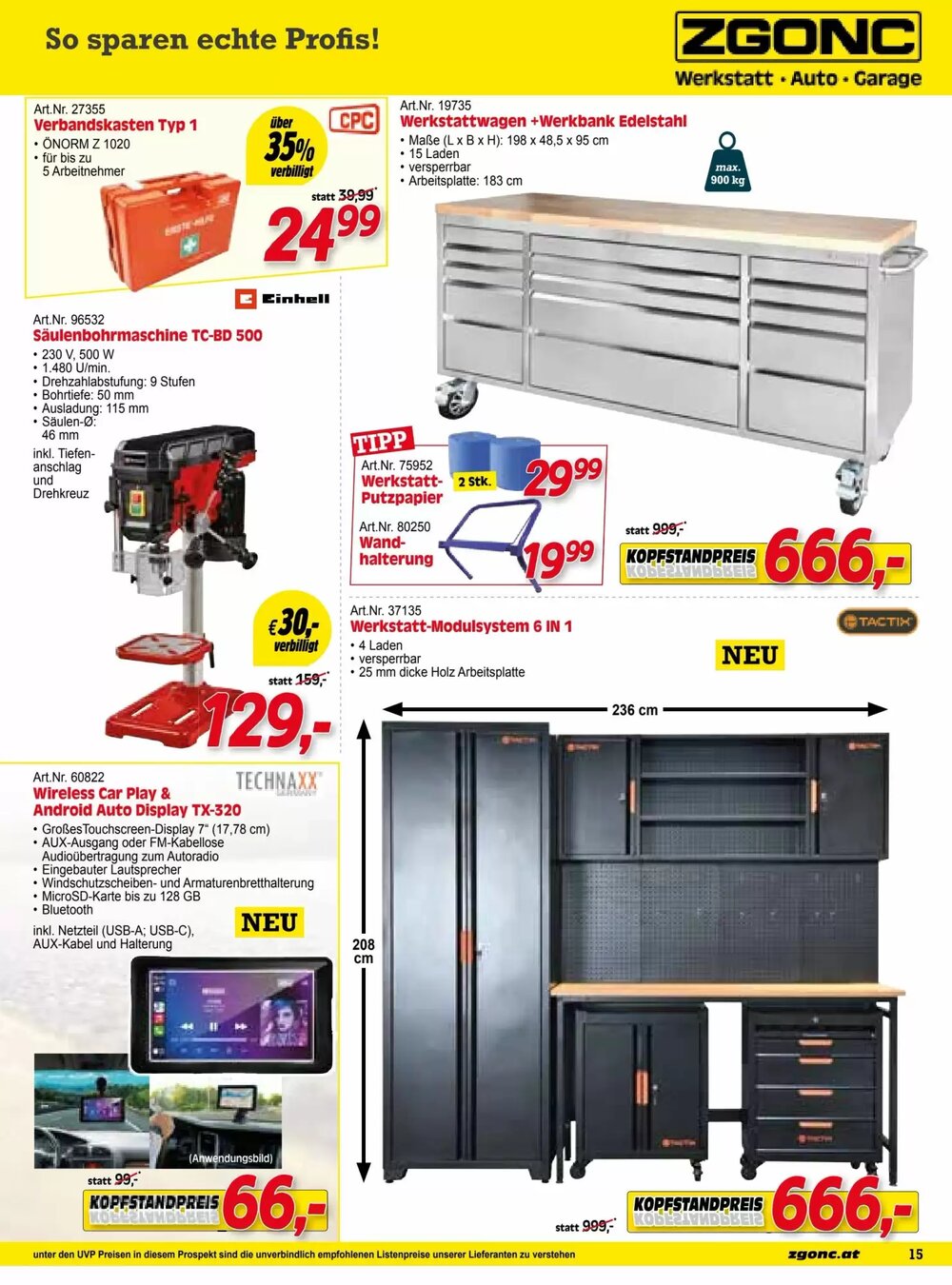 Zgonc Flugblatt (ab 27.11.2025) - Angebote und Prospekt - Seite 15